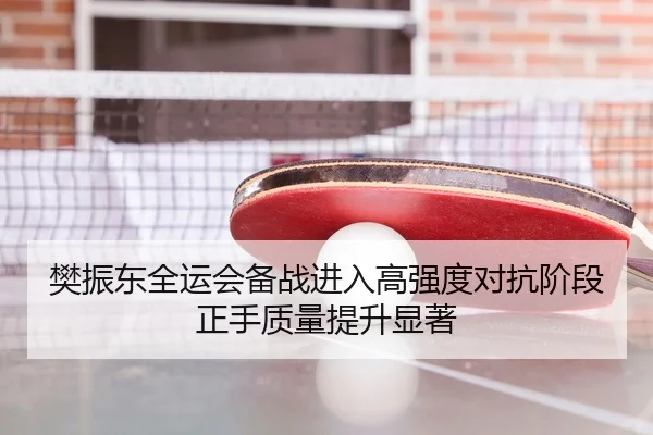 樊振东全运会备战进入高强度对抗阶段正手质量提升显著